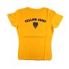T-Shirt Jaune Yellow Army Femme - Taille au Choix