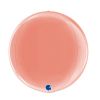 Ballon Globe 29 cm - Couleur Rose Gold