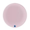 Ballon Globe 29 cm - Couleur Rose Pastel