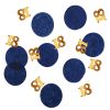 confettis de table bleus et or pour anniversaire | jourdefete.com
