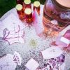 Confettis de Table - Paillettes Rose Gold et Rose Pastel Mat | jourdefete.com