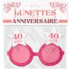 lunettes-anniversaire-rose-paillettes | jourdefete.com