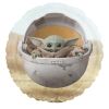 ballon bébé yoda rond Star Wars The Mandalorian™ | jourdefete.com