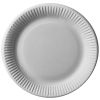 25 Assiettes en Carton - 23 cm - Blanc - "Pure" | jourdefete.com
