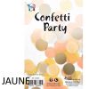 confettis-papier-pastel-metal-france-jaune | jourdefete.com