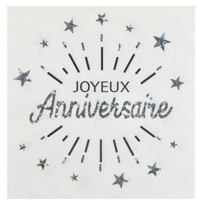 serviette-joyeux-anniversaire | jourdefete.com