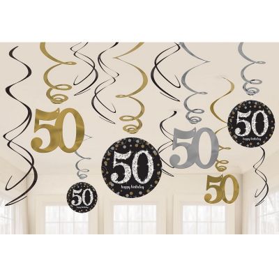 Suspensions 50 Ans - Or / Argent
