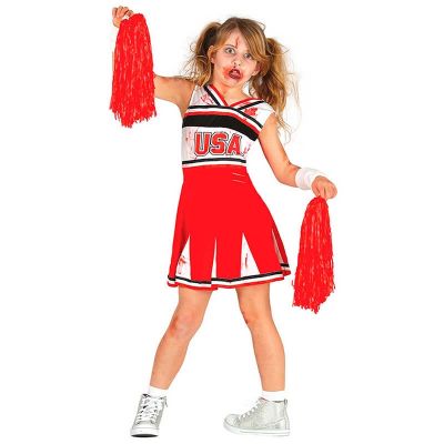 Déguisement de Cheerleader Zombie Enfant - Taille au choix