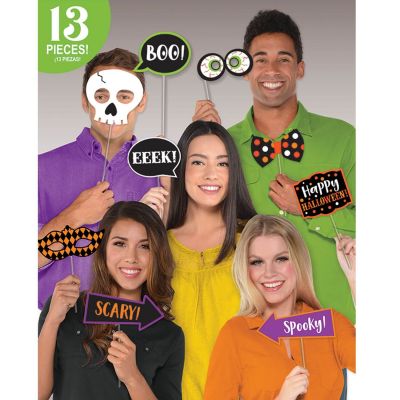 Kit de Photobooth d’Halloween – 13 pièces