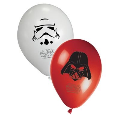8 Ballons de Baudruche Star Wars® - Dark Vador et StromTrooper
