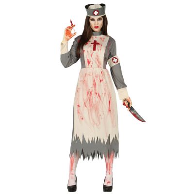 Déguisement Halloween d' Infirmière Zombie