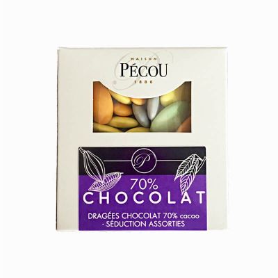 Dragées Séduction Chocolat 500 gr - Multicolore