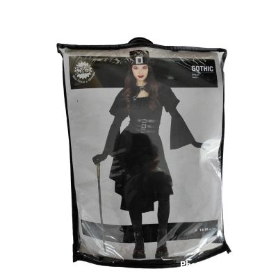 Avec ce déguisement gothique pour fille adolescente, vous allez faire sensation lors de la soirée d'Halloween | jourdefete.com