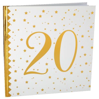 Livre d'or anniversaire - 20 ans | jourdefete.com