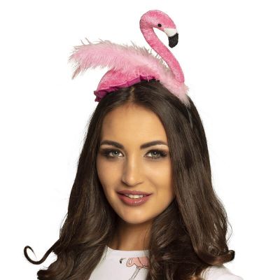 serre-tete-accessoire-flamingo-flamant-rose | jourdefete.com