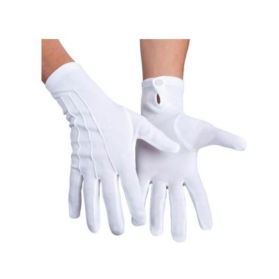 Porter des gants blancs vernis en soirées intimes