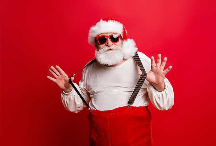 Fête de Noël Déguisements Masques Fun Fête Père Noël Elf Turquie bonhomme de neige 