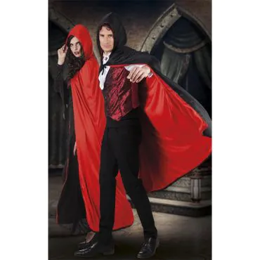 Cape Vampire Halloween Réversible Cape De Vampire Réversible Noir/rouge - Taille 90 Cm - Pour Déguisement Halloween, Carnaval - Femmes, Filles, Garçons Deguisement Vampire Garcon Cape Vampire Halloween Réversible Cape De Vampire Réversible Noir/rouge - Taille 90 Cm - Pour Déguisement Halloween, Carnaval - Femmes, Filles, Garçons Deguisement Vampire Garcon