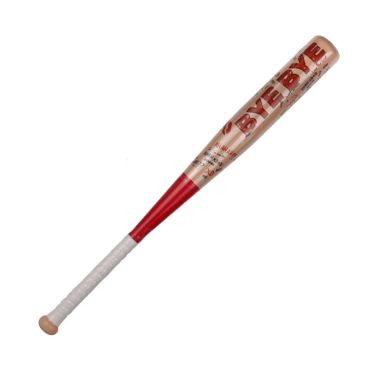 Batte de baseball Relaxdays, 18 pouces, en bois, légère, pour enfants