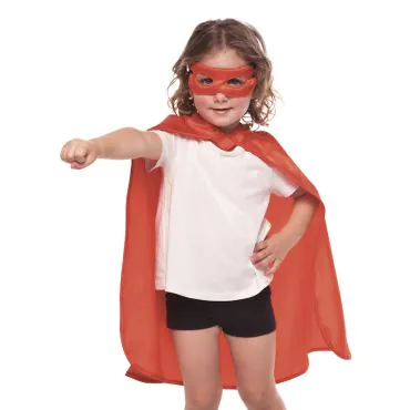 Cape de super-héros pour enfants – Cape double face pour enfants et 2 masques inclus – Déguisement pour fête d'anniversaire et cosplay pour filles et garçons