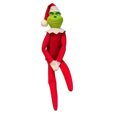 Lutin farceur - Elfe de Noel fille - 30 cm - Poupette Cakaouette