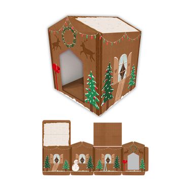 Porte Farceur de Noel, 12 PCS Lutin de Noel Accessoires, Kit Lutin Farceur de Noël Miniature, Porte Lutin Incandescente la Nuit, Petit Lutin Farceur avec Boite Cadeau