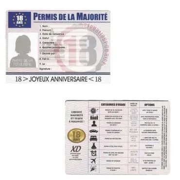 Cadeau ROADPLUM d'anniversaire de 18 ans, impression couleur double face en bois, cadeau décoratif pour amis, camarades de classe, famille Cadeau ROADPLUM d'anniversaire de 18 ans, impression couleur double face en bois, cadeau décoratif pour amis, camarades de classe, famille