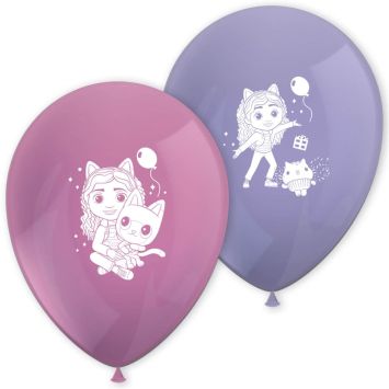 Décoration Anniversaire Gabby - Kit 81 Pièces Avec Ballons, Drapeau, Vaisselle - Thème Gabby