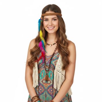 Kit de déguisement d'Hippie pour femme - Jour de Fête - Moins de 30