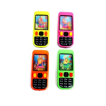 Téléphones Jouets Licorne Bébé - Lot De 2 (rose & Bleu) - Sons & Lumières - Développe Motricité - Dès 6 Mois - 9