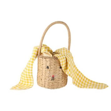 Oreilles de lapin en peluche bandeaux mignon Bunny Bandeau oreilles de lapin bandeaux (blanc