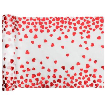 10 Coeurs En Bois Peint Rouge 20mm - Décoration Saint-Valentin Mariage Bricolage - My Little Craft Box