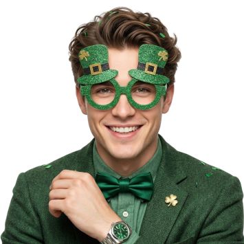 Chapeau haut de forme feutre vert - La Saint Patrick