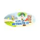 4 Stickers repositionnables "Vive la retraite" thumbnail