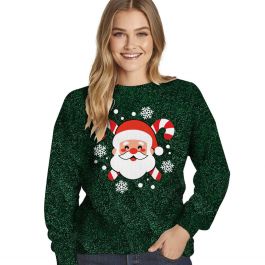Pull Gilet Femme Kathie Lee Avec Nœuds - Thème Fête De Noël - Taille S - Occasion Très Bon état