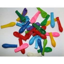 Paquet De 100 Ballons Bombes à Eau En Latex - Forme Boulet De Canon, Noir, Pour Fête D'été, Jardin, Anniversaire - 5