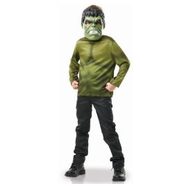 RUBIE'S DC Comics Officiel- Déguisement Classique HULK Enfant - Taille 3-4 ans - Pour Fan du Héros Marvel Hulk - Costume TuniqueImprimée et Masque- Pour, Carnaval - Idée Cadeau de